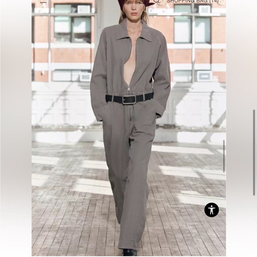 NWT ZARA ZARA LONG BELTED JUMPSUIT
COLLECTION SIZE L
🚨PRICE FIRM NO DISCOUNT - Picture 1 of 13